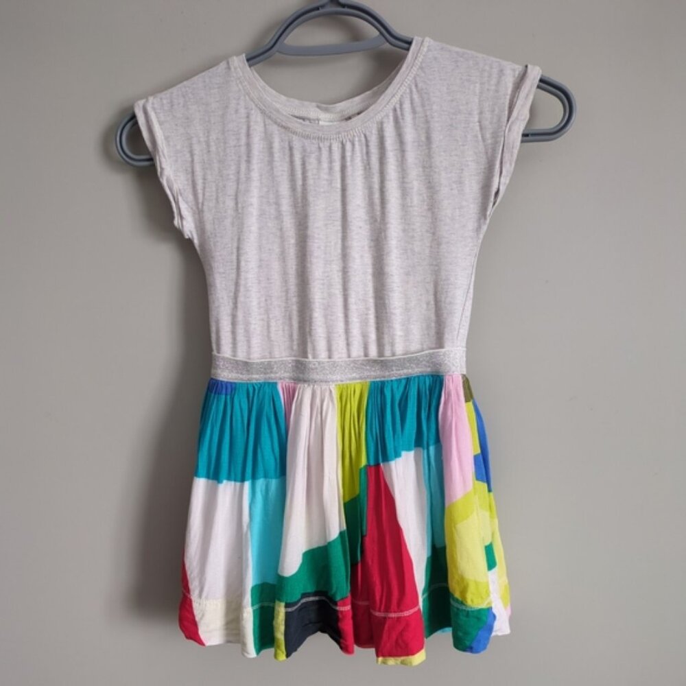 Next Girl's Mixed Media Abstract‎ Print Dress Size 6